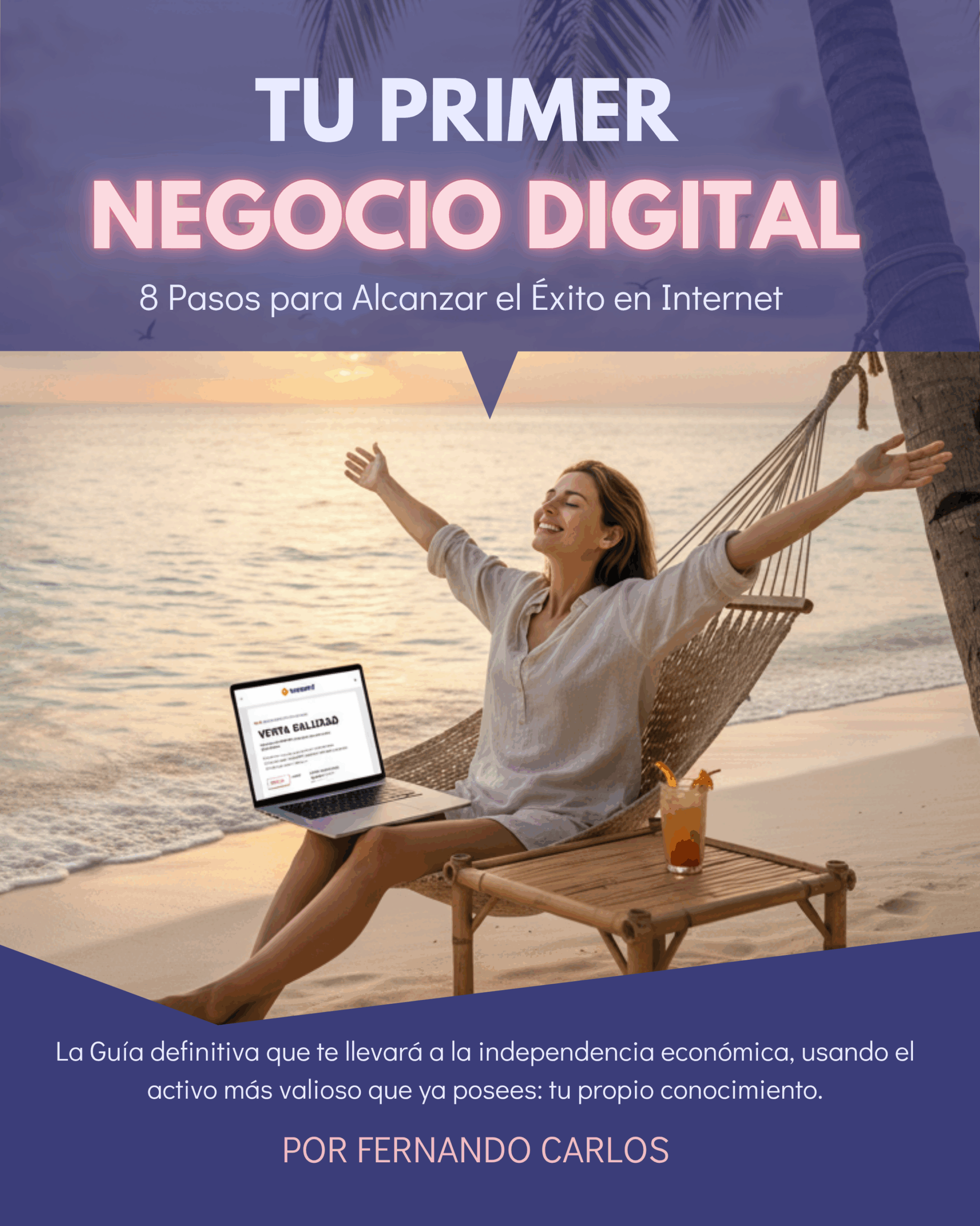 Portada del Ebook Tu Primer Negocio Digital