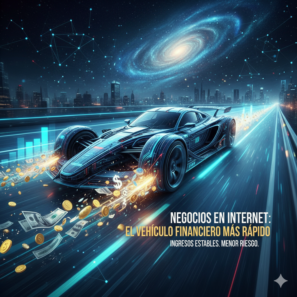 Internet como vehículo financiero para la libertad