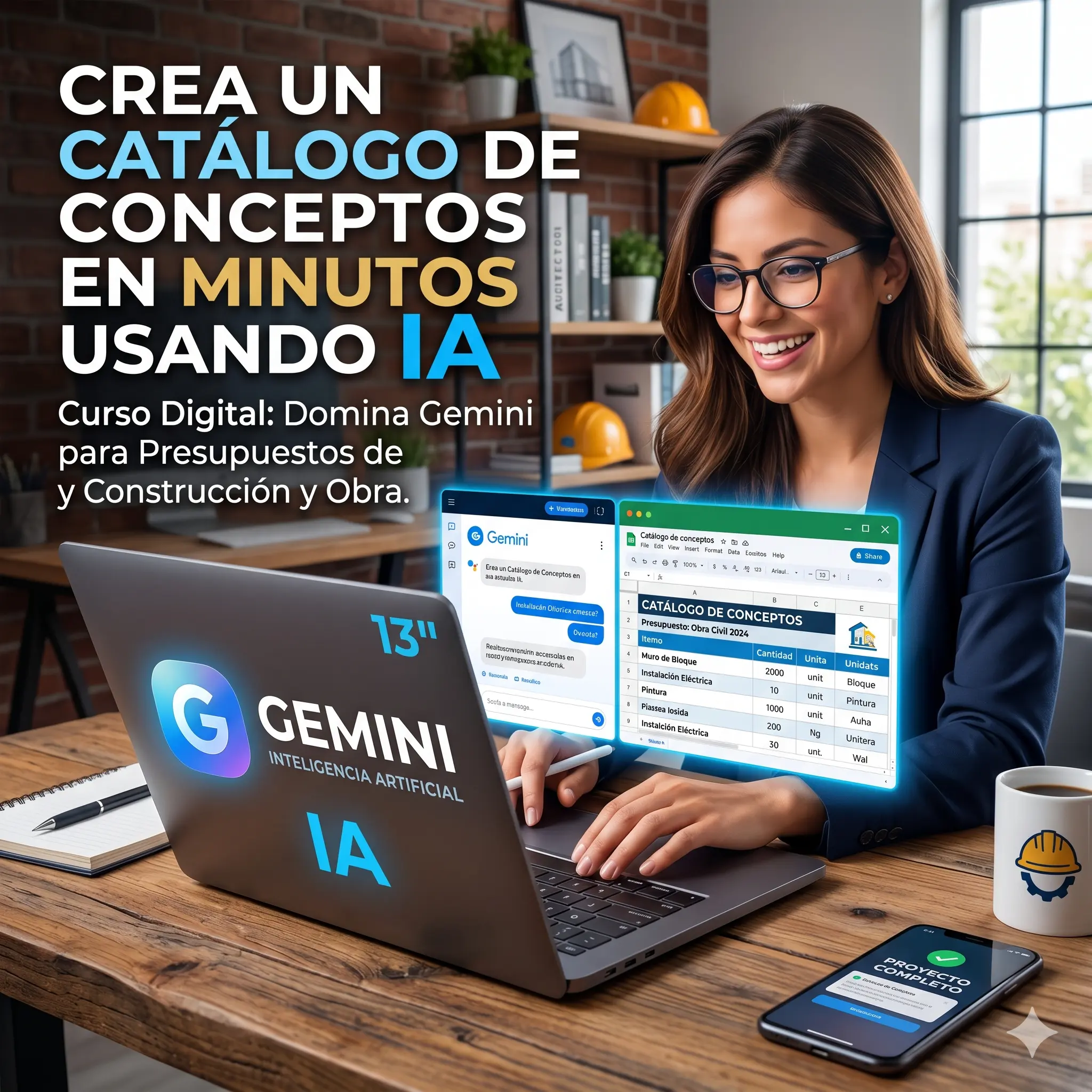 Crea un Catálogo de Conceptos en MINUTOS usando IA