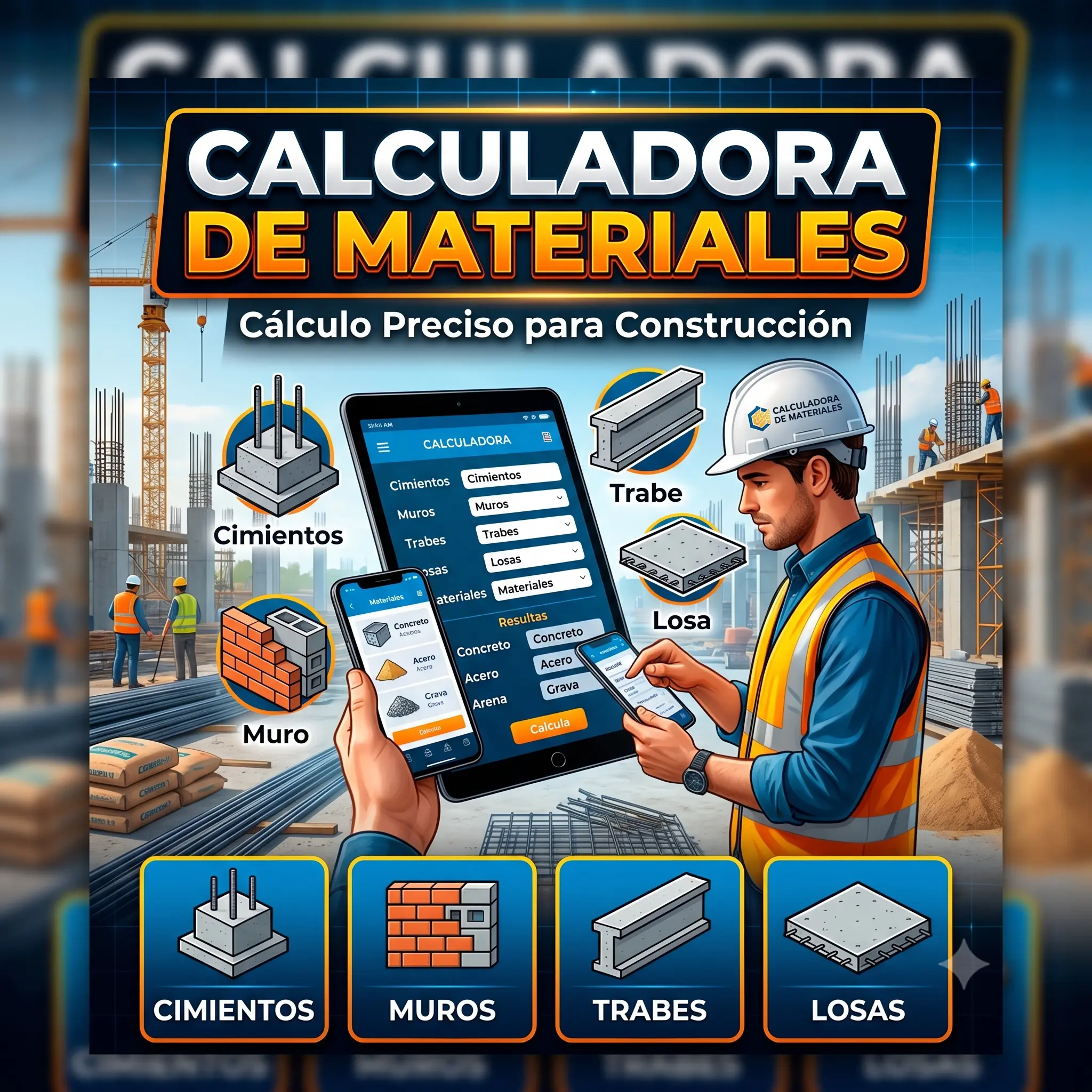 CALCULADORA DE MATERIALES
