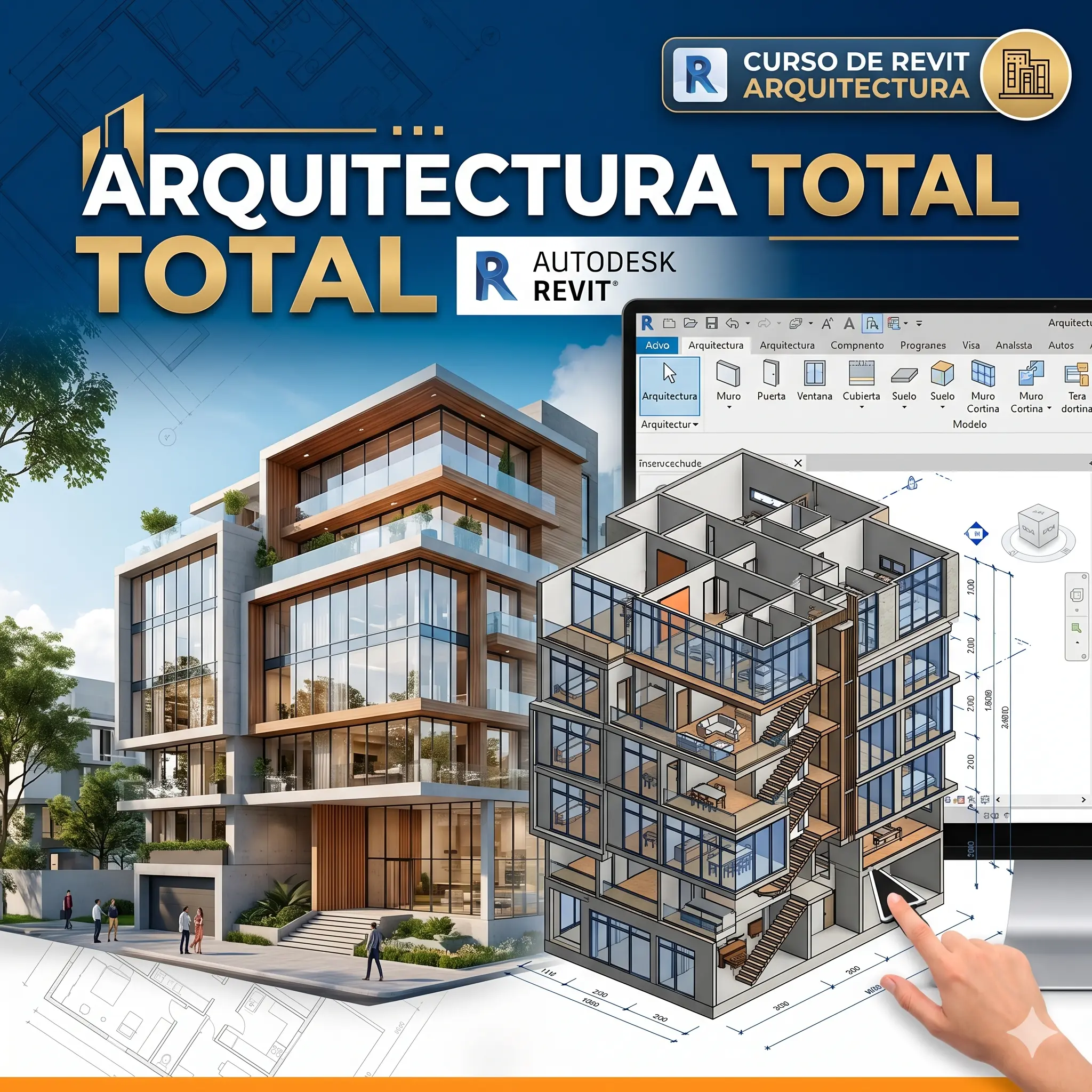 ARQUITECTURA TOTAL CON REVIT